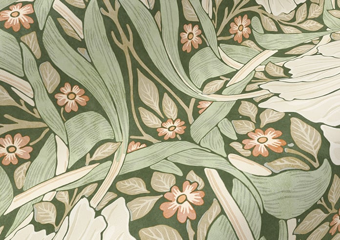 William Morris At Home Pimpernel, Nettle - Twist&Fit Roller Blind - Image 4